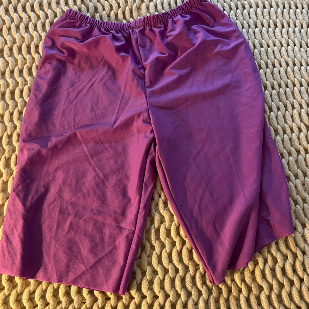 Handmade purple costume gauchos size adult large